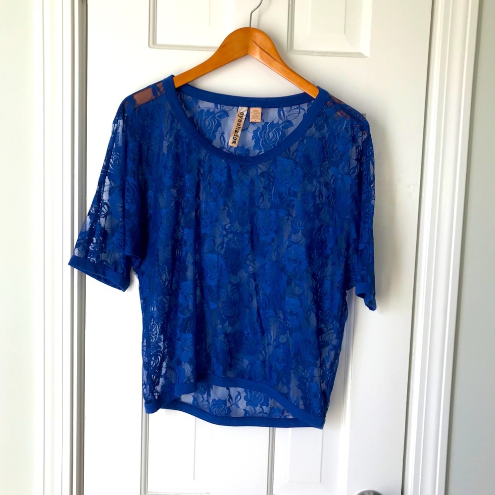 Sheer Lace Top